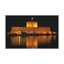 St Nicholas Fortress - Šibenik, Croatia Canvas Print