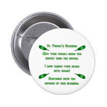 St. Paddle's Kayak Blessing buttons