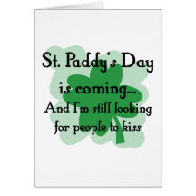 st paddy looking greeting cards