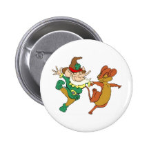 St. Paddy’s Odd Couple Pinback Button