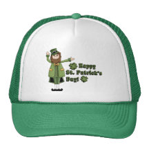 St Patrick Wishes You A Happy St Pats Day Hats