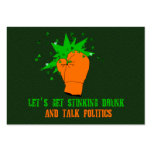 St. Patrick's Boxing Day Business Card Templates