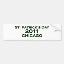 St. Patrick's Day 2011 Bumper Stickers