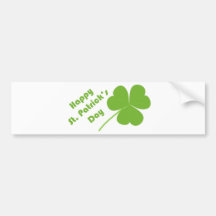 St. Patrick's Day Bumper Stickers