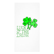St. Patrick's Day Custom Photo Card