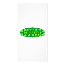 St. Patrick's Day Custom Photo Card