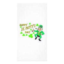 St. Patrick's Day Custom Photo Card
