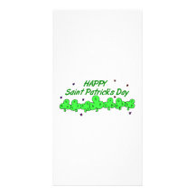 St. Patrick's Day Custom Photo Card