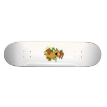 St. Patrick's Day Custom Skate Board