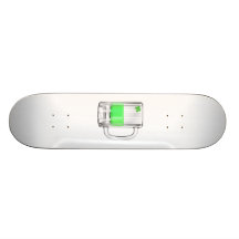 St. Patrick's Day Custom Skate Board