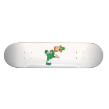 St. Patrick's Day Custom Skateboard
