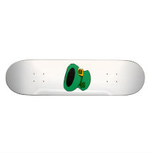 St. Patrick's Day Custom Skateboard