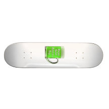 St. Patrick's Day Custom Skateboard