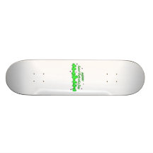 St. Patrick's Day Custom Skateboard