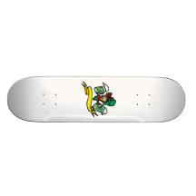 St. Patrick's Day Custom Skateboard