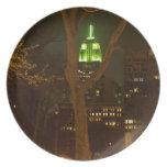 St. Patrick's Day Empire State Party Plate