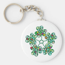 St. Patrick's Day Gifts : The Shamrock. Key Chain