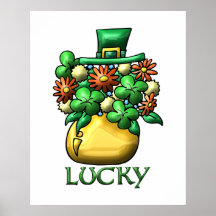 St. Patrick's Day Luck Posters