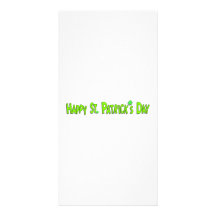 St. Patrick's Day Personalized Photo Card