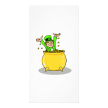 St. Patrick's Day Personalized Photo Card