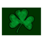 St. Patrick's Day Shamrock Business Cards