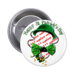 St Patrick's Day Shamrock Frame w/Adjustable Tie Pins