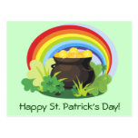 St. Patrick's Pot-o-Gold Postcards