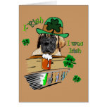 St. Pats English Mastiff Card