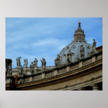 St. Peter's Basilica, Rome, Italy Poster