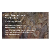 St. Peter'S Sermon To The Masses By Masolino (Best Business Cards