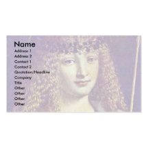 St. Sebastian By Boltraffio Giovanni Antonio Business Card Template