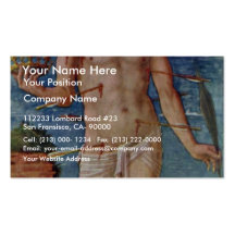 St. Sebastian By Giovanni Matteo Di (Best Quality) Business Card Template