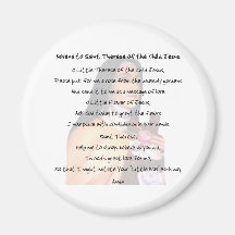 St Therese Fridge Magnet