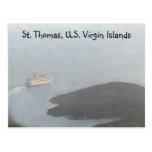 St. Thomas Cruise Postcard