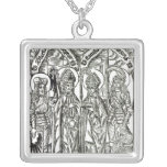 St. Wenceslaus, Adalbert,Stanislaus St. Florian Personalized Necklace