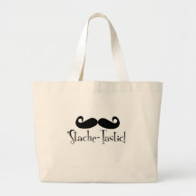 'Stache-tastic Canvas Bag