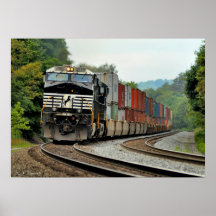 Stack Train Print