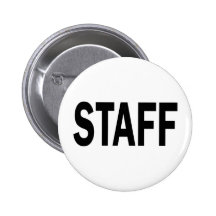 Staff Pinback Button