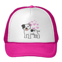 Staffordshire Bull Terrier Love Hat