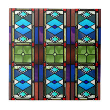 Stained Glass Ceramic Tile