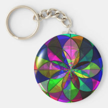 Stained Glass Keychain