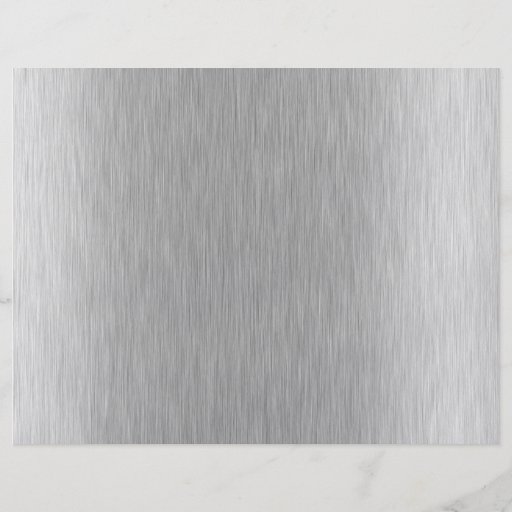 Stainless Steel Textured Flyers