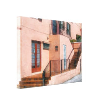 Staircase in Bermuda Canvas Print