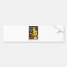 stalin poster art bumper sticker