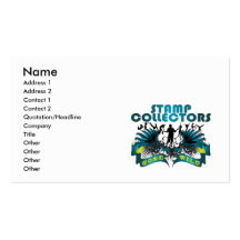 Stamp Collectors Gone Wild Business Cards