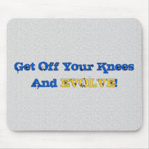 Stand And Evolve Mouse Pads