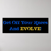 Stand And Evolve Posters