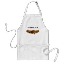 Stand Back Grandpa's Grillin Apron