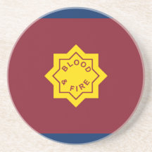 Standard Of The Salvation Army, religious flag Coasters