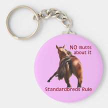 Standardbreds Rule Keychain